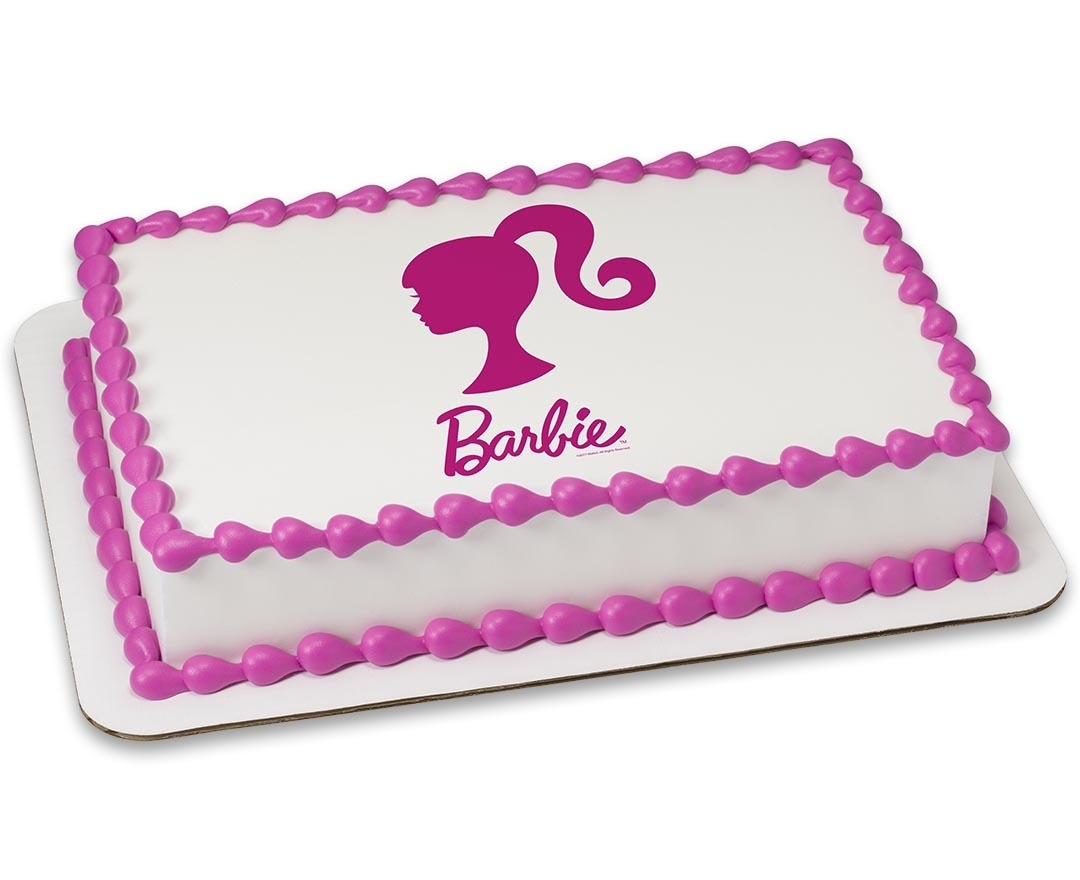 SHE'S EVERYTHING BARBIE THE MOVIE CELEBRATION CAKE - Brunetti Classico Cafe  Melbourne