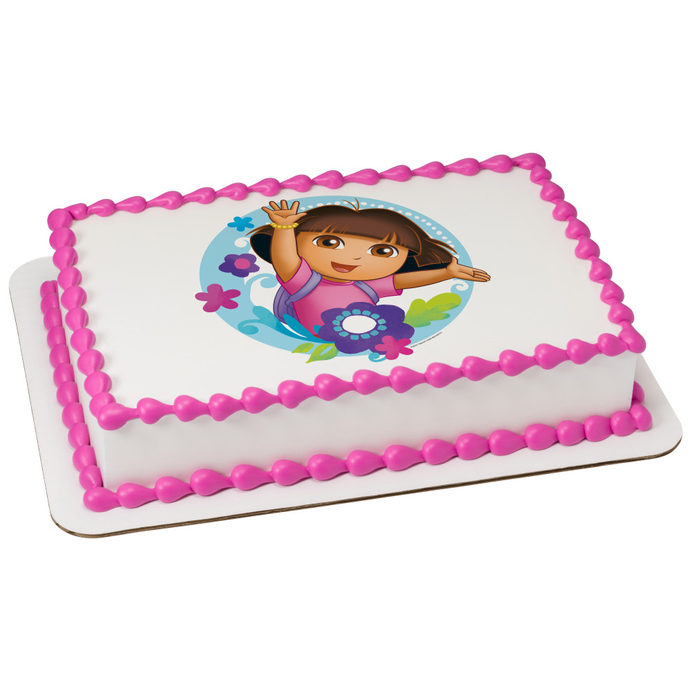 Dora cake | Dora cake, Dora birthday cake, 3rd birthday cakes