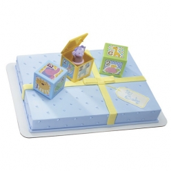 ABC Blocks Newborn Cake ABC Blocks Newborn Cake